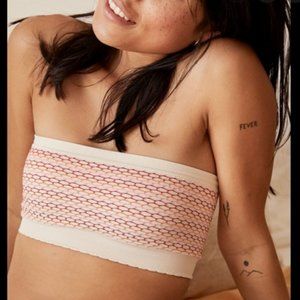 AERIE Bella Seamless Bandeau Bralette size S